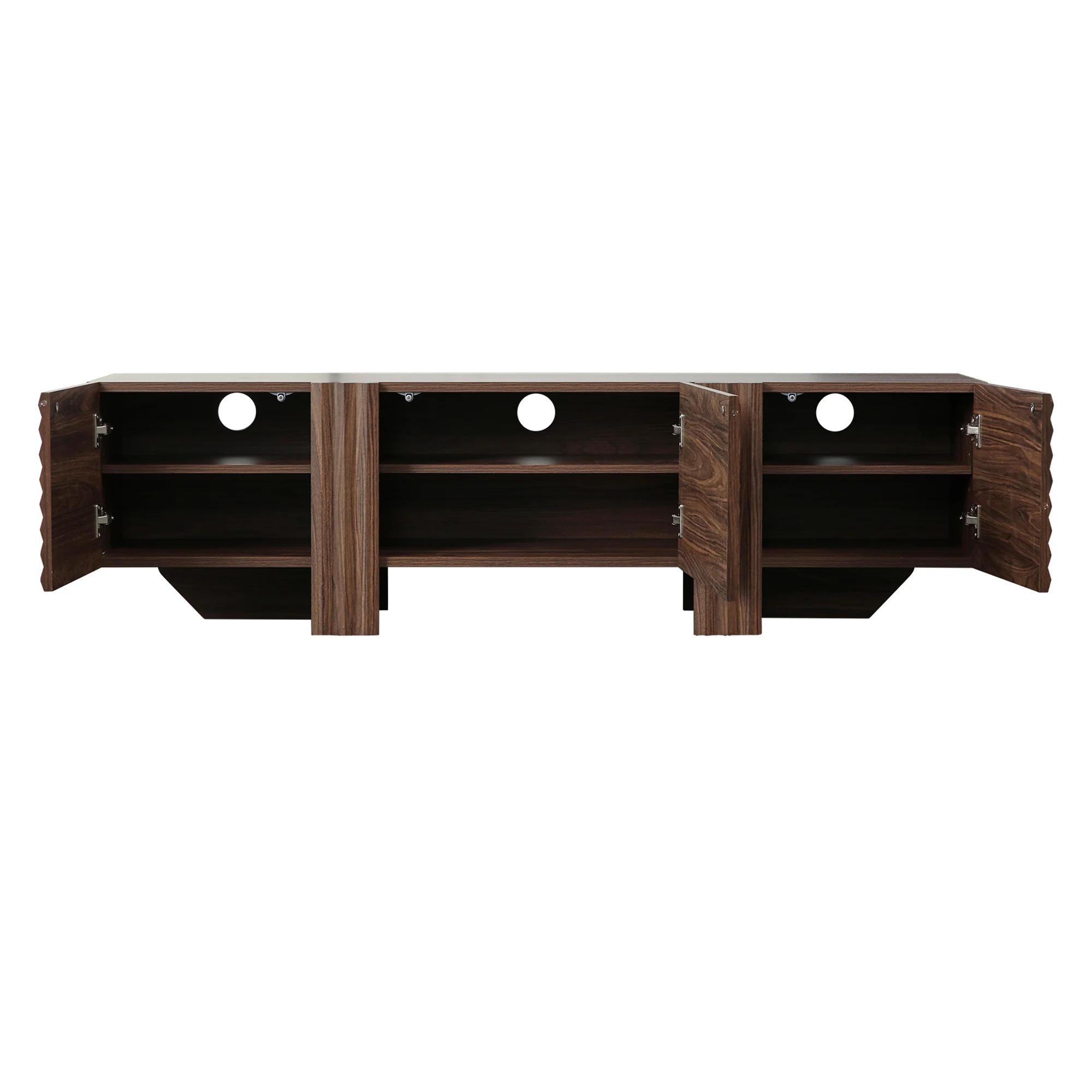Wilson Entertainment Unit Walnut (160cm) - Image 12