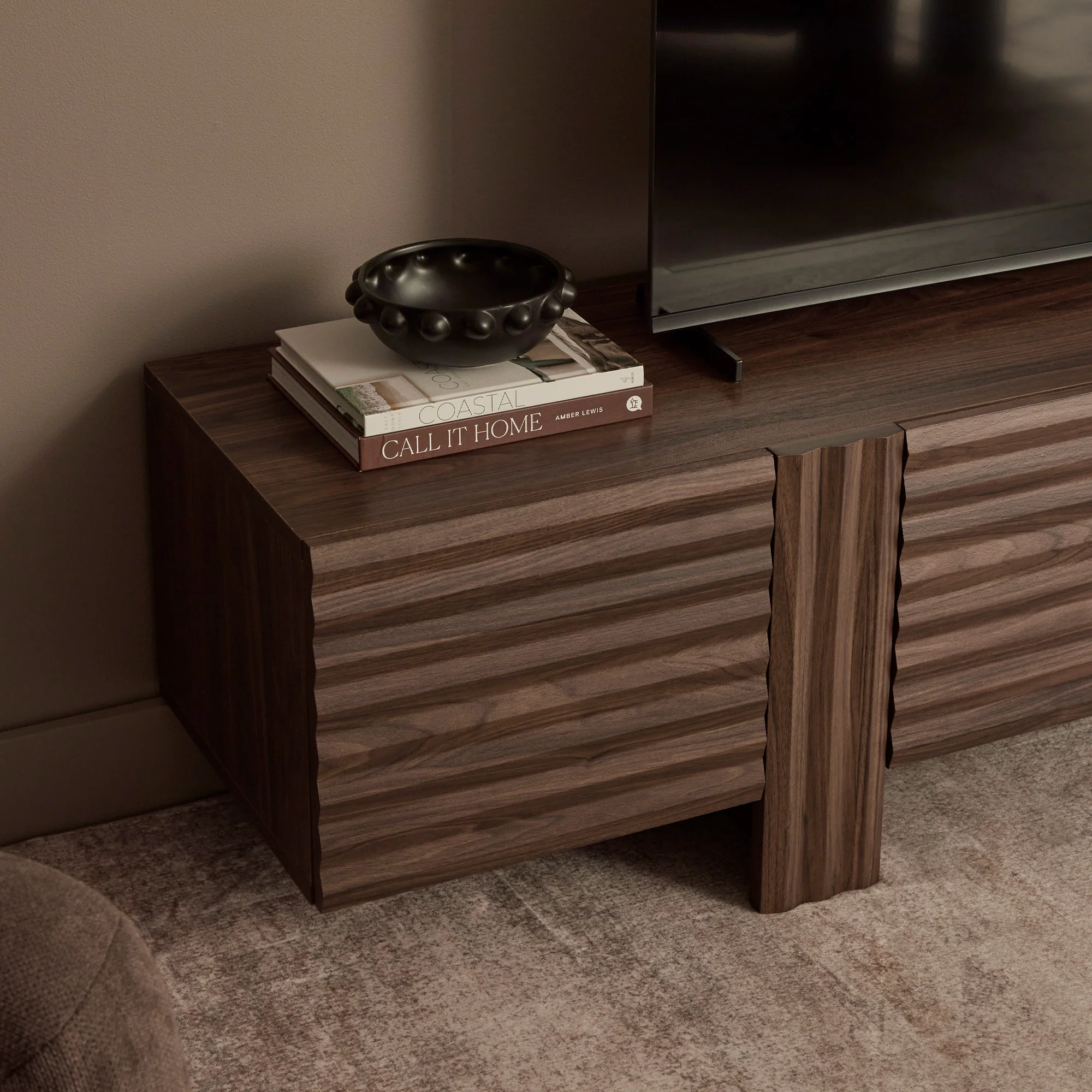 Wilson Entertainment Unit Walnut (160cm) - Image 4
