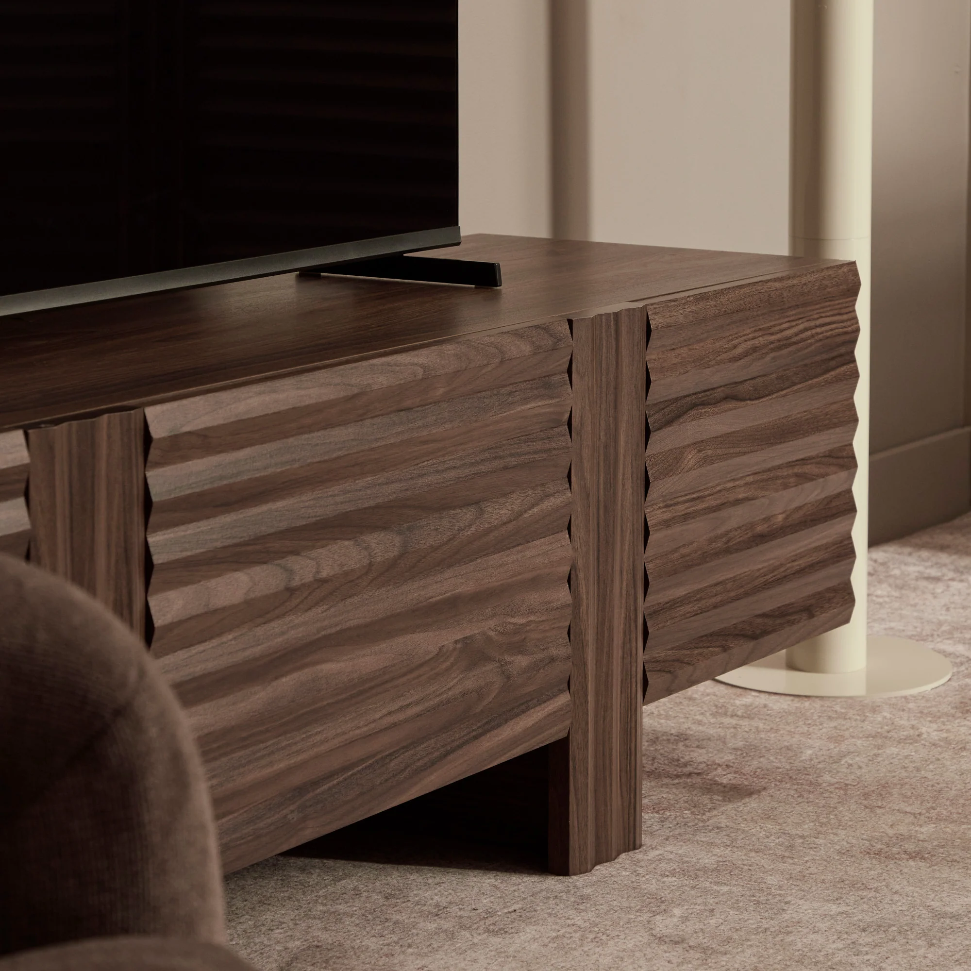 Wilson Entertainment Unit Walnut (160cm) - Image 7