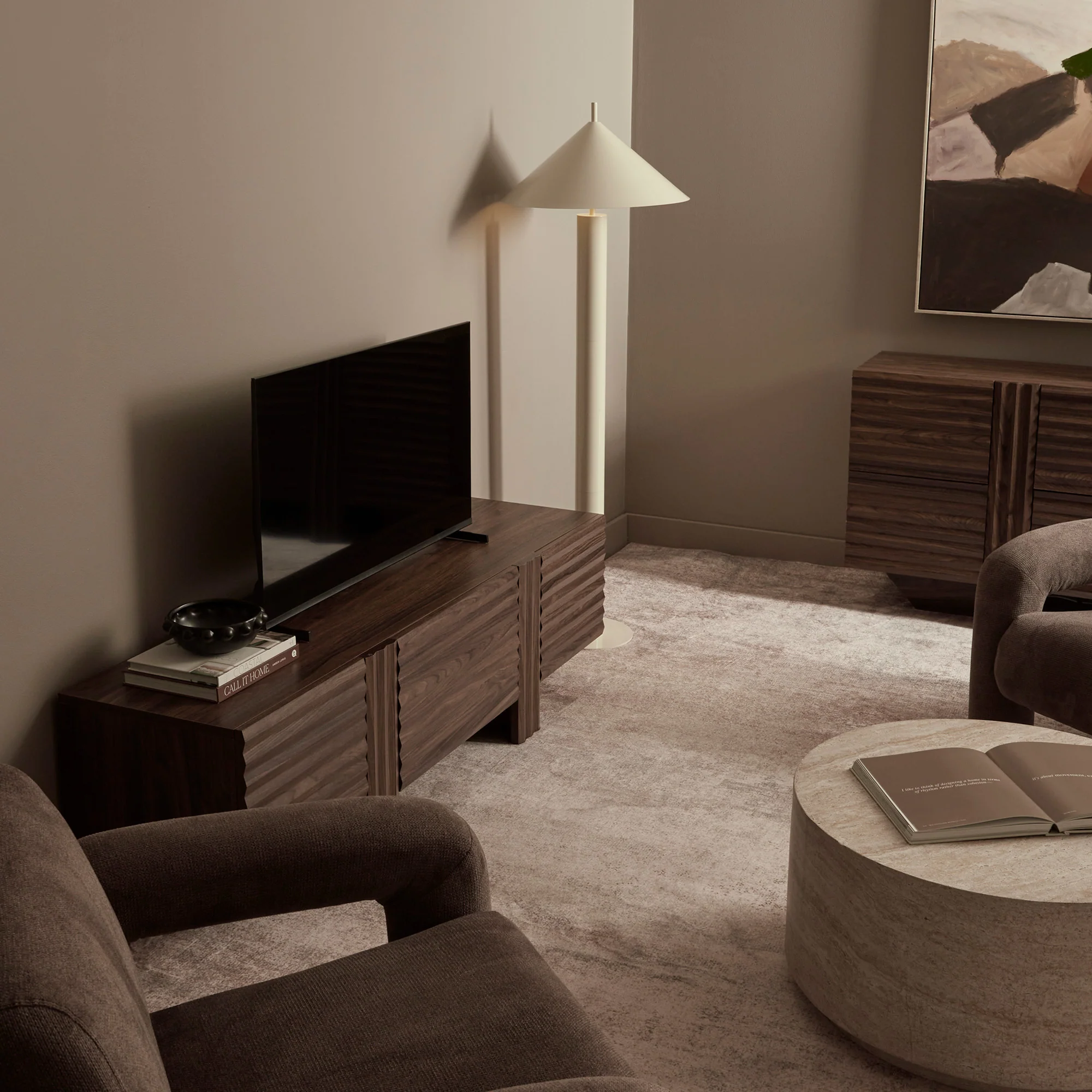 Wilson Entertainment Unit Walnut (160cm) - Image 9