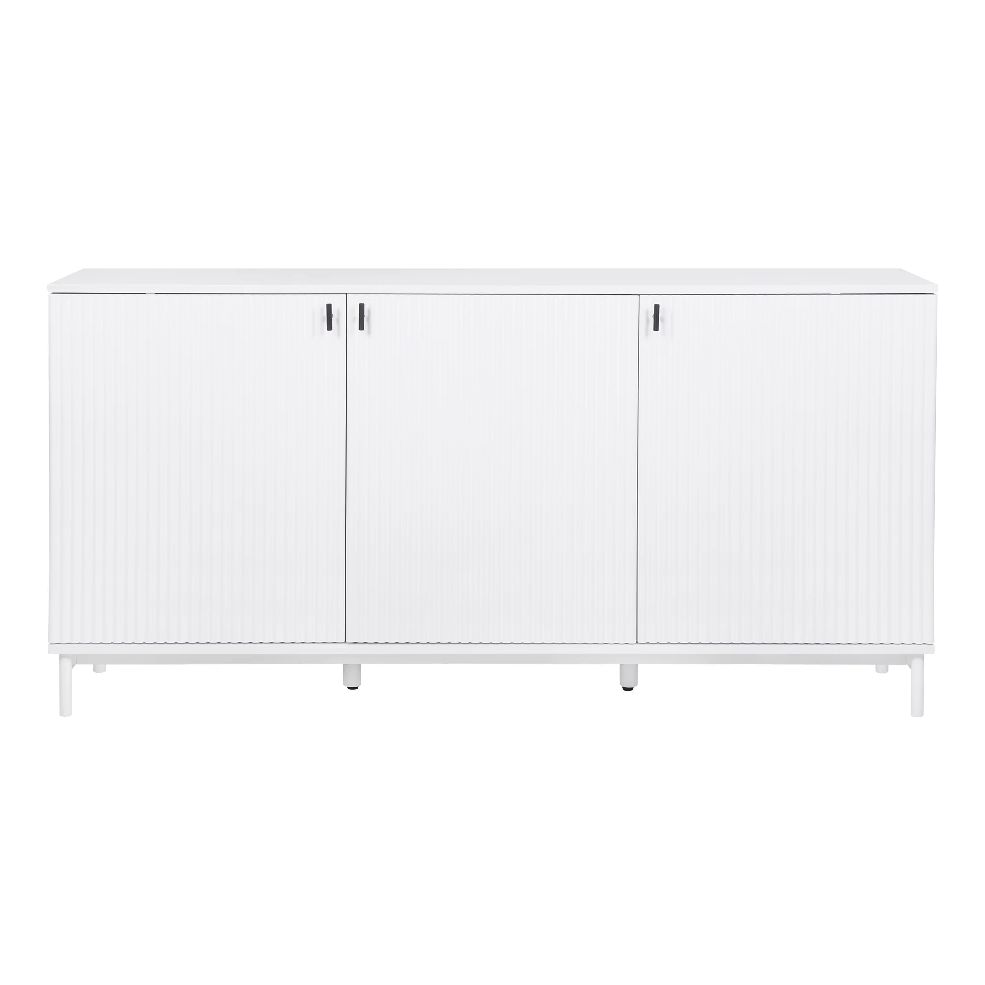 Winnie Ripple 3 Door Buffet White (160cm) - Image 10