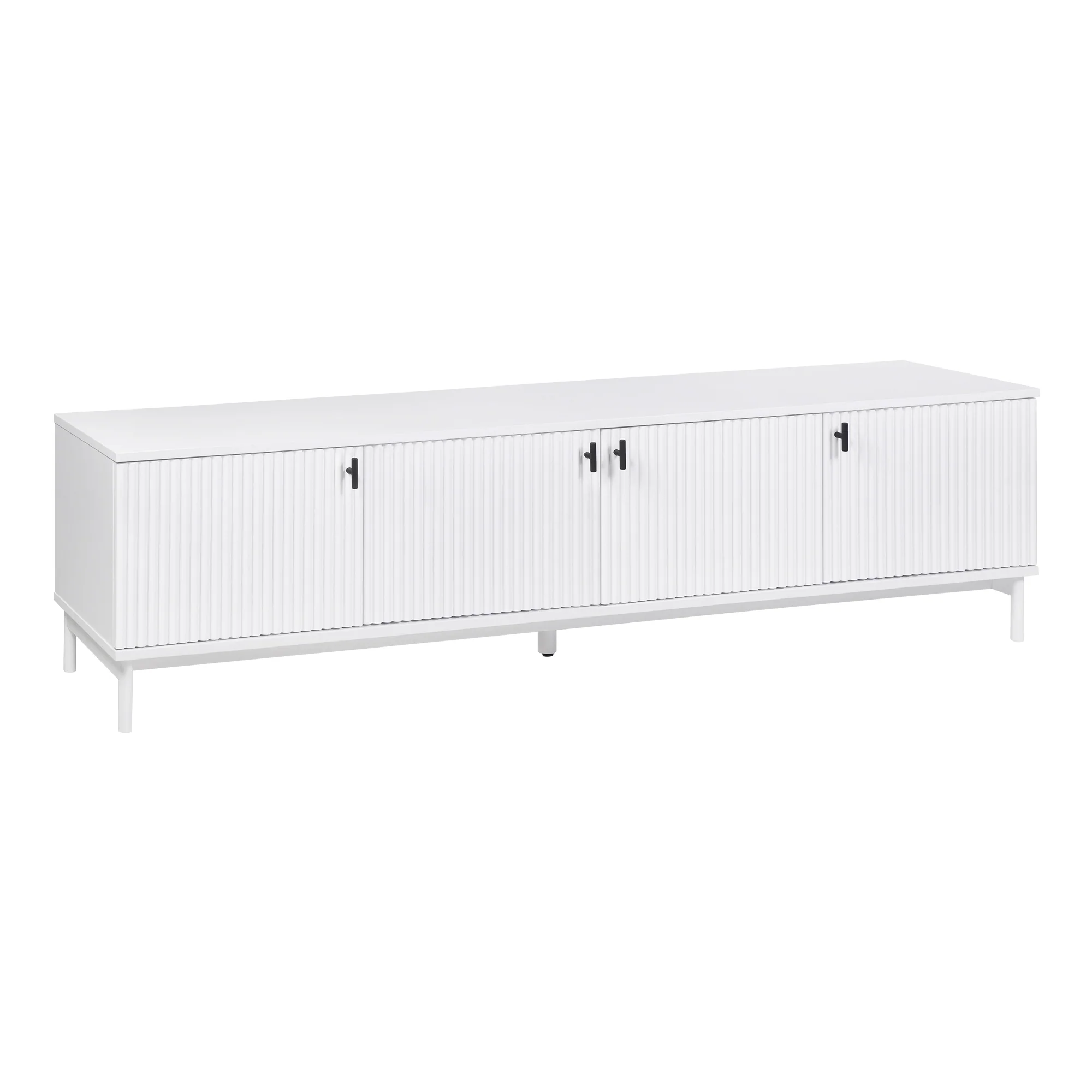 Winnie Ripple Entertainment Unit White (180cm) - Image 2