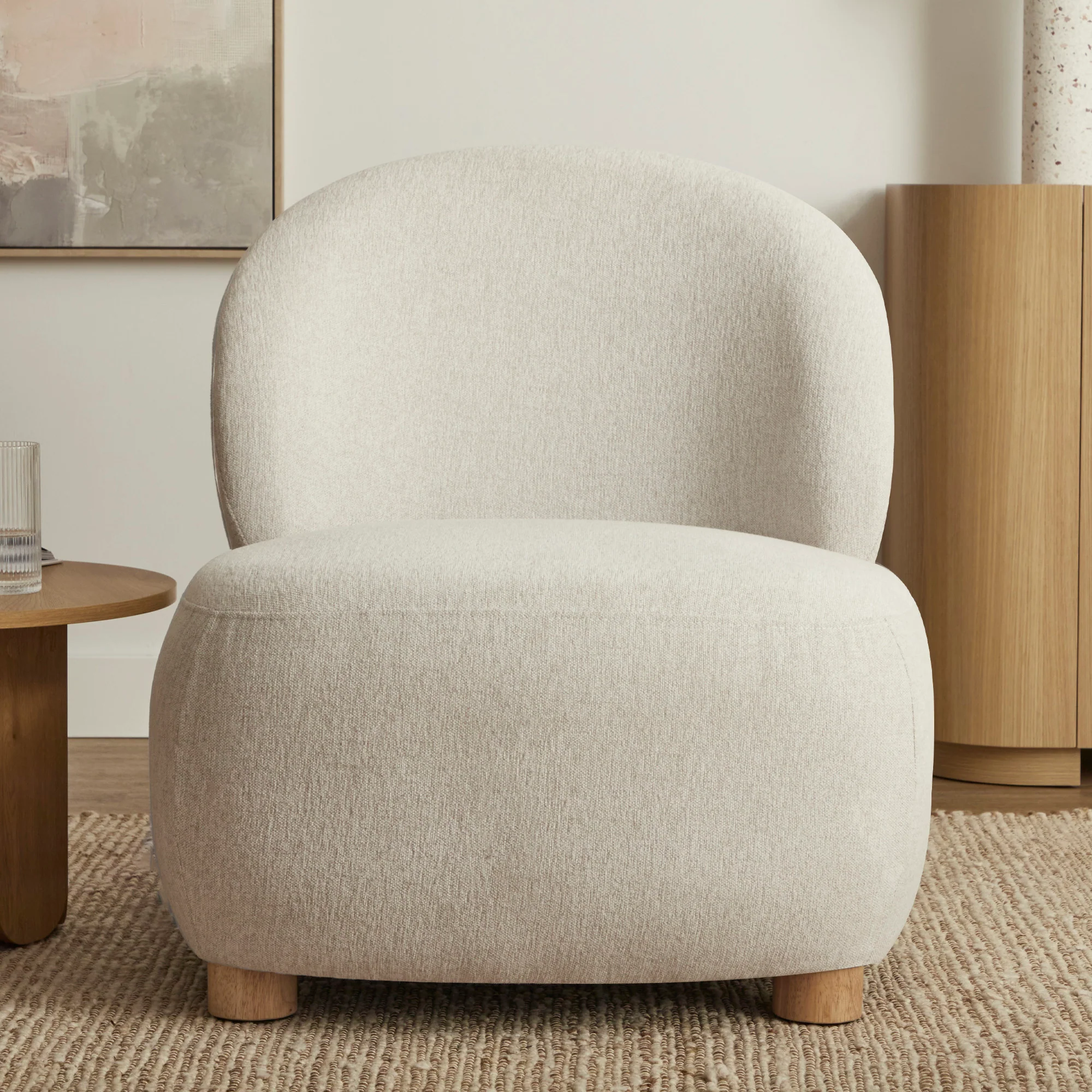 Wynn Accent Chair Cream - Image 5