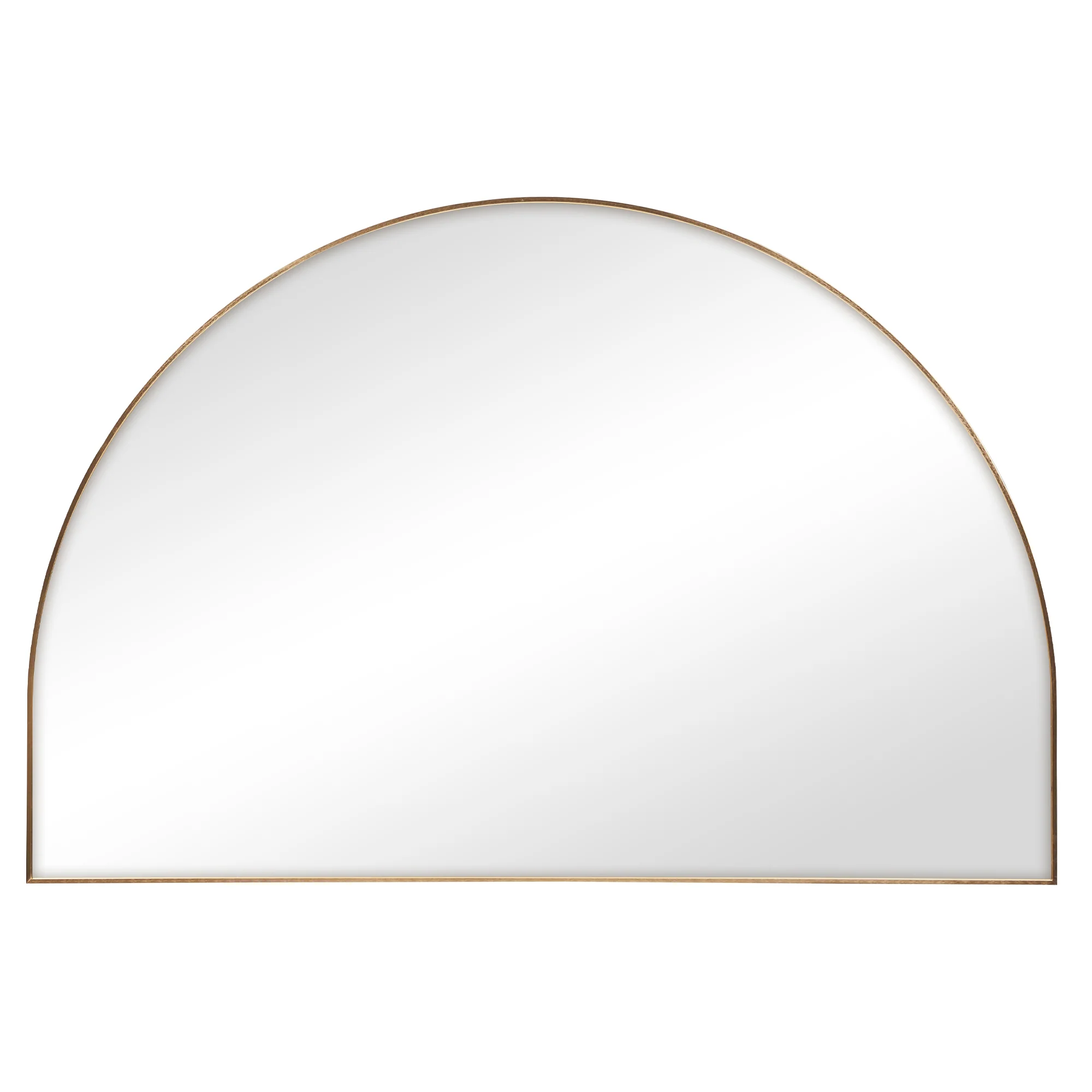 Zali XL 150cm Arched Mirror Gold - Image 2