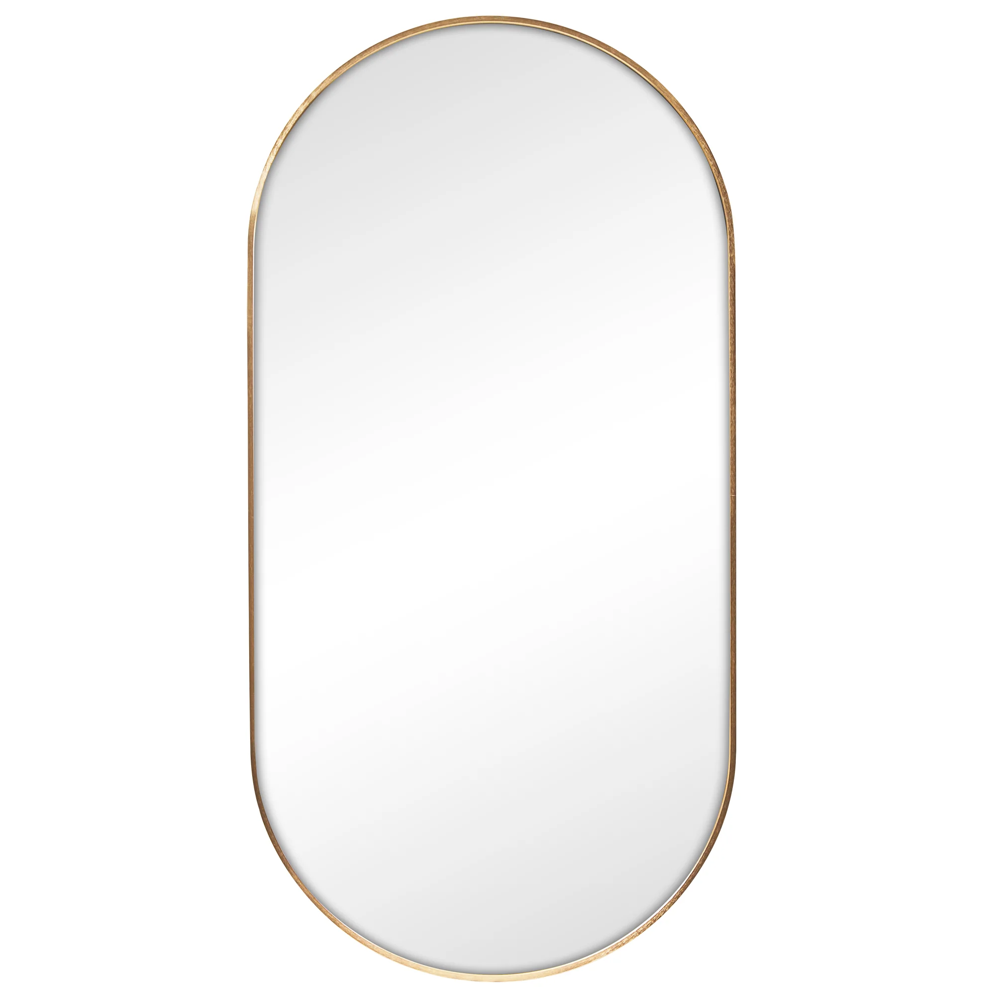 Zoe 120cm Oval Mirror Gold - Image 2