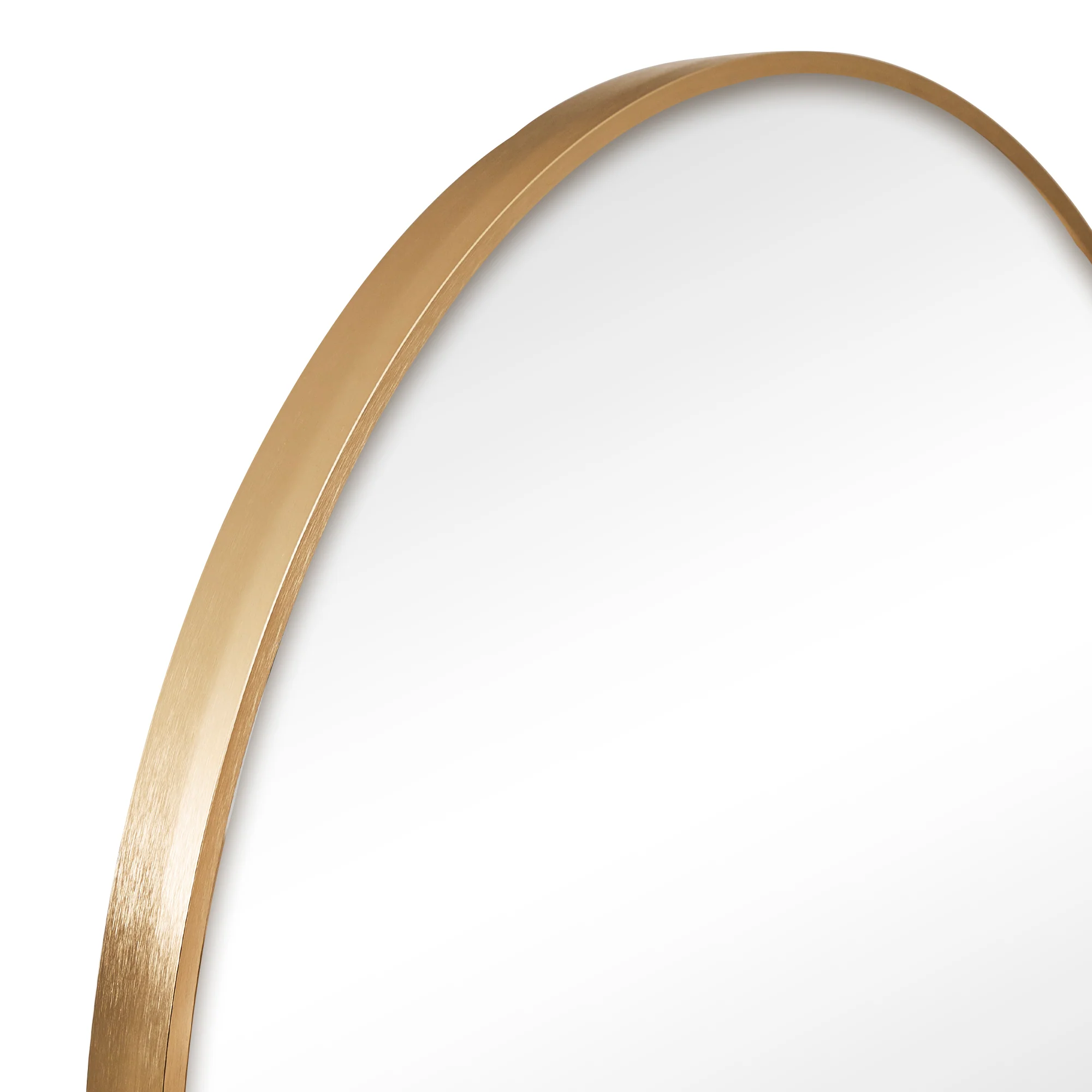 Zoe 120cm Oval Mirror Gold - Image 8