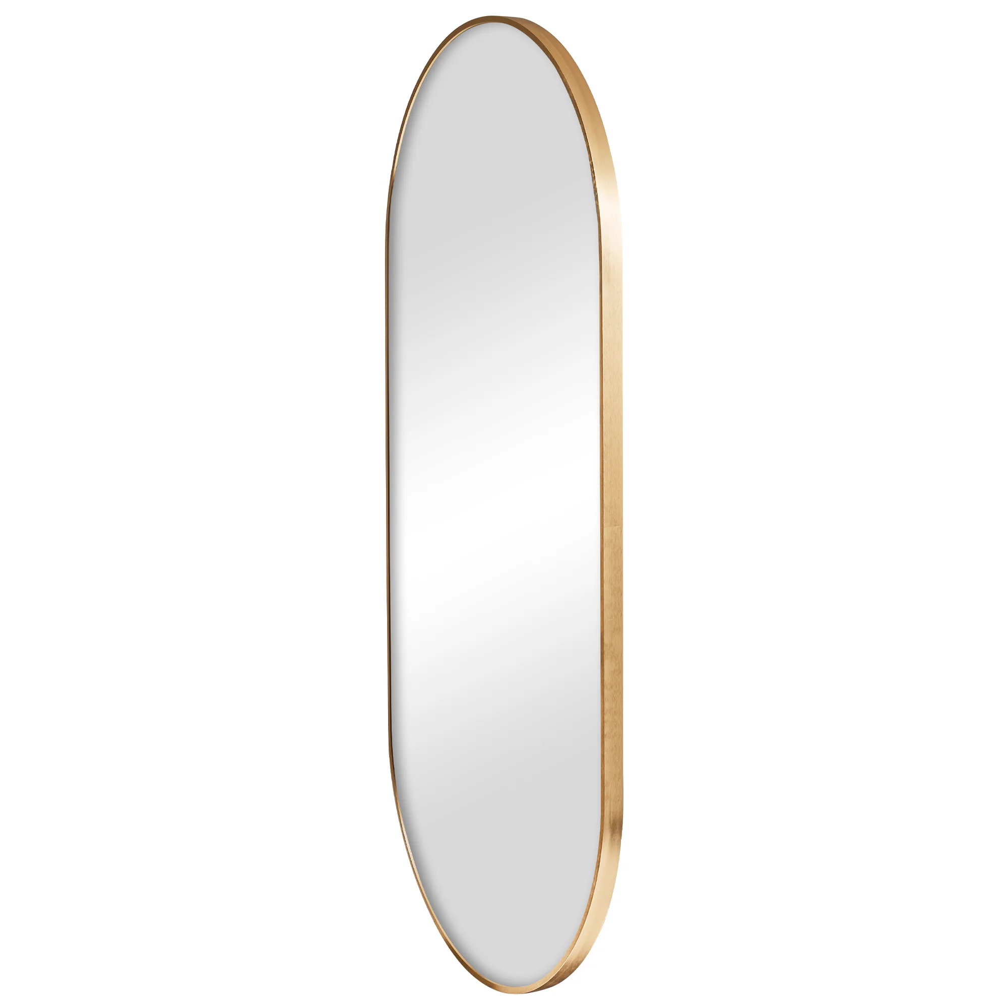 Zoe 120cm Oval Mirror Gold - Image 9