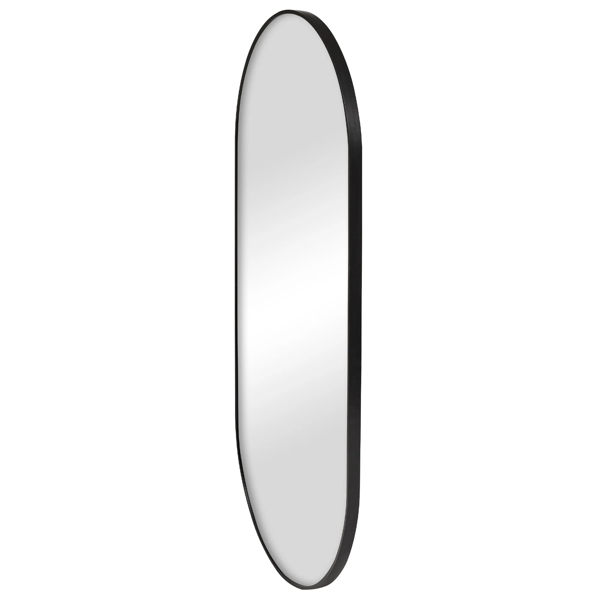 Zoe 120cm Oval Mirror Black - Image 7