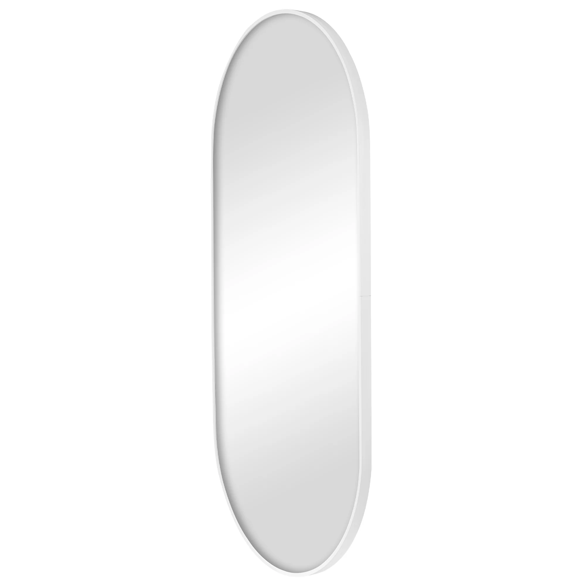 Zoe 120cm Oval Mirror White - Image 8