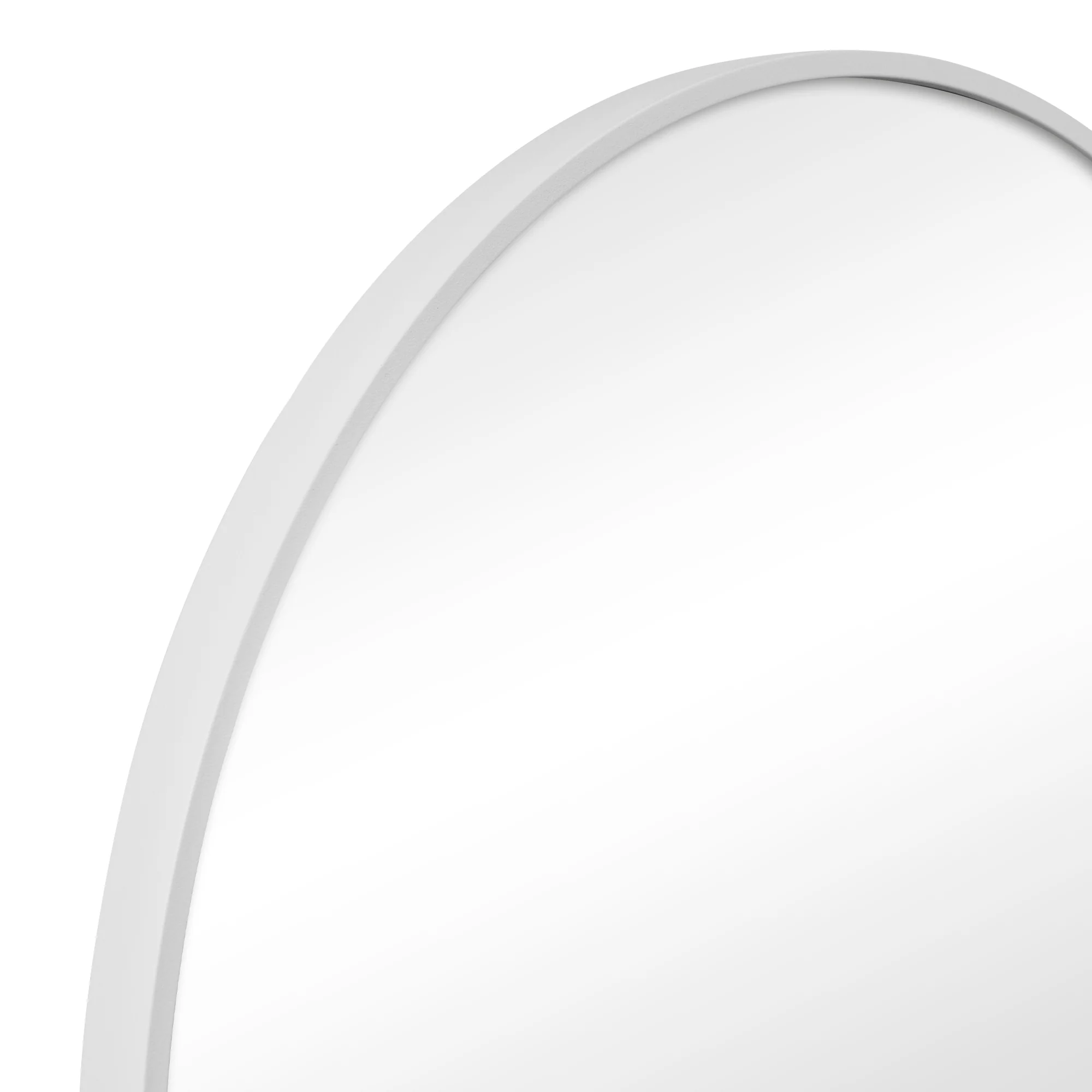 Zoe 120cm Oval Mirror White - Image 9