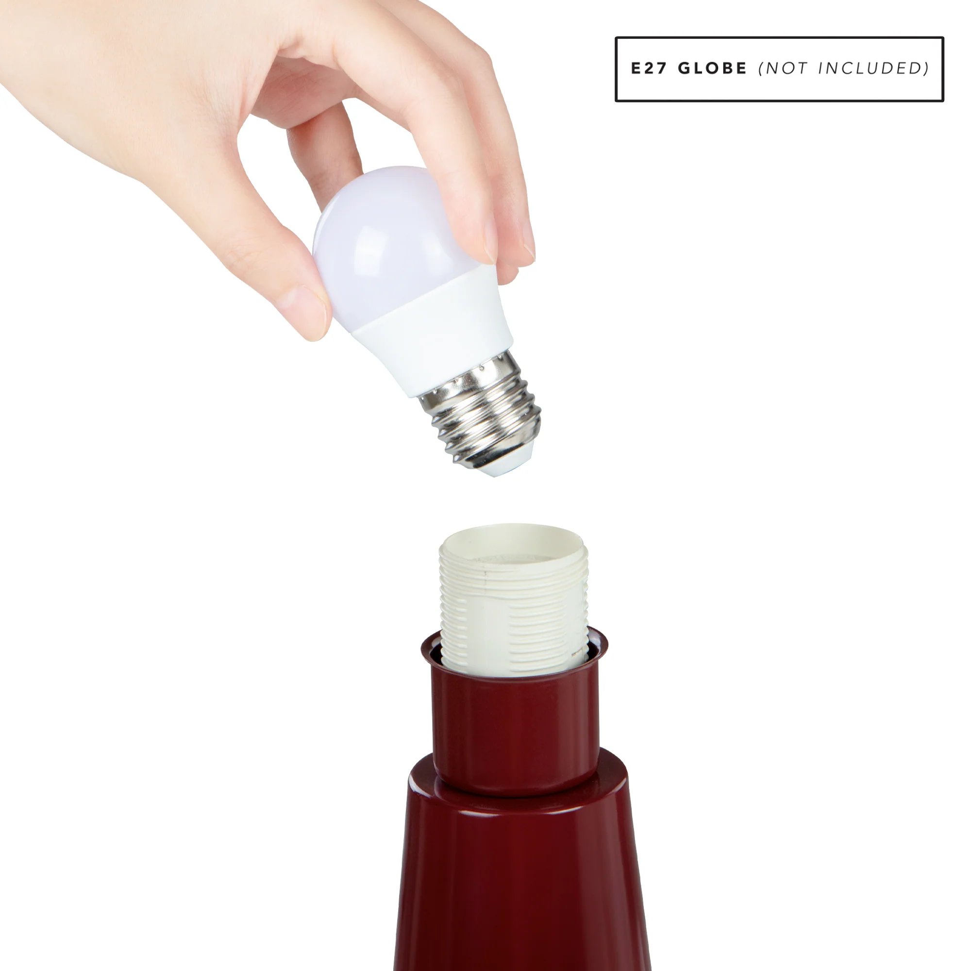 Zola Table Lamp Cabernet - Image 12