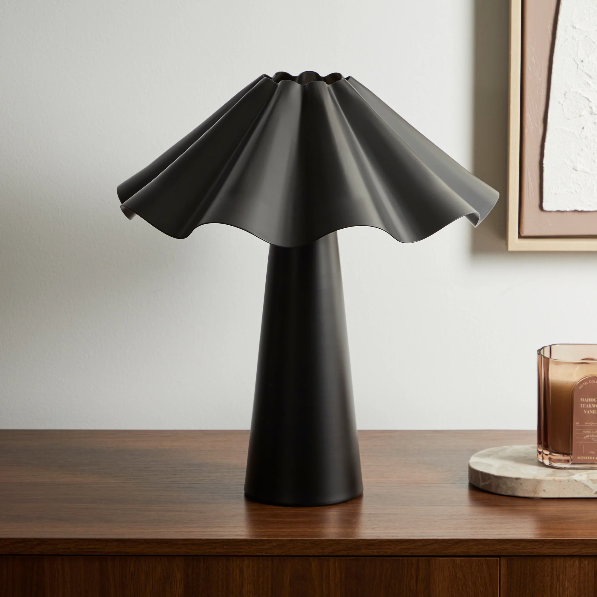 Zola Table Lamp Matte Black - Image 2