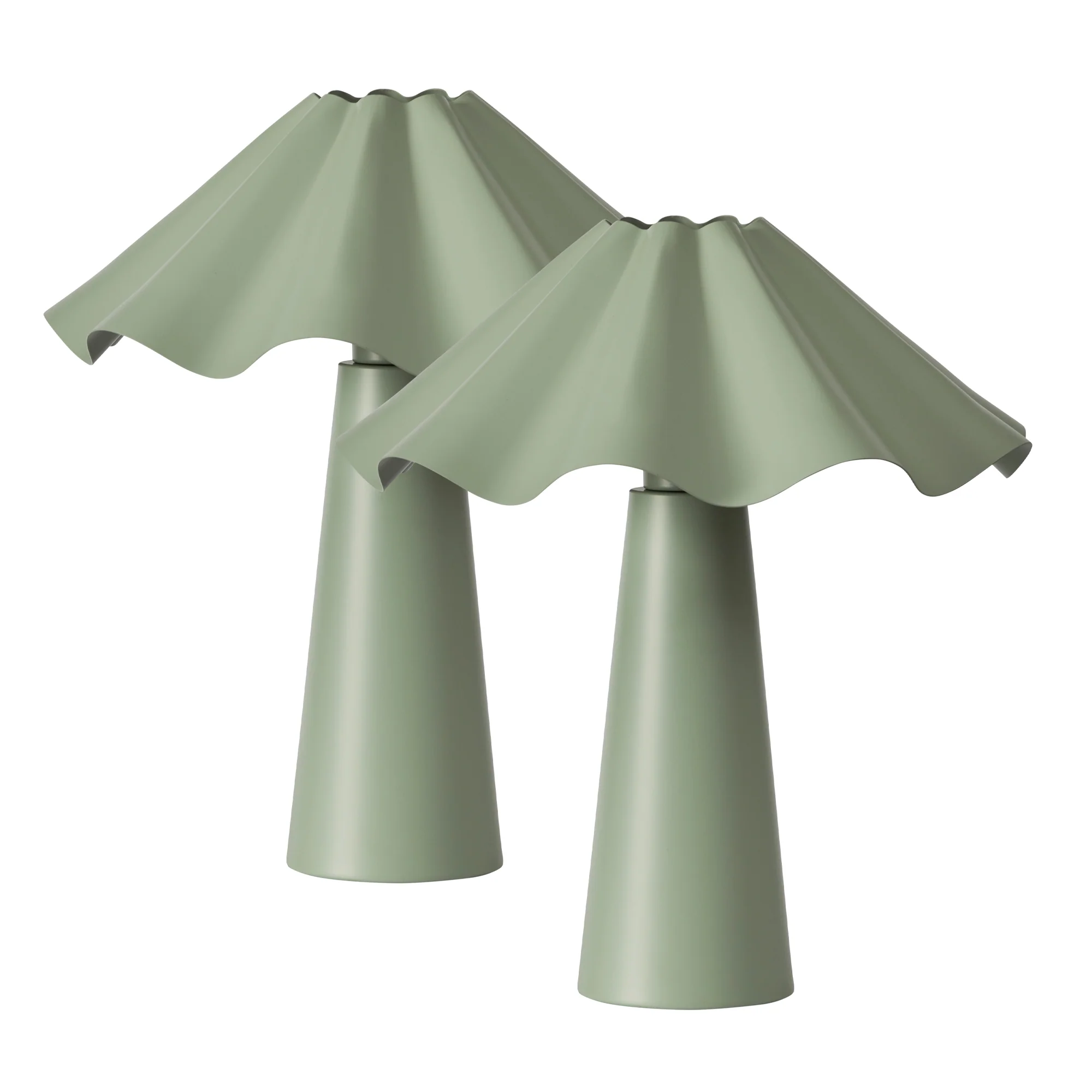 Zola Table Lamp Sage (Set of 2)
