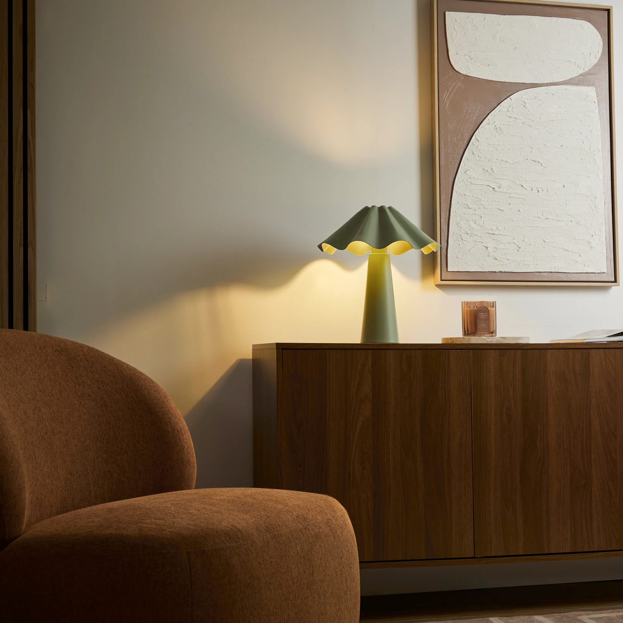 Zola Table Lamp Sage - Image 6