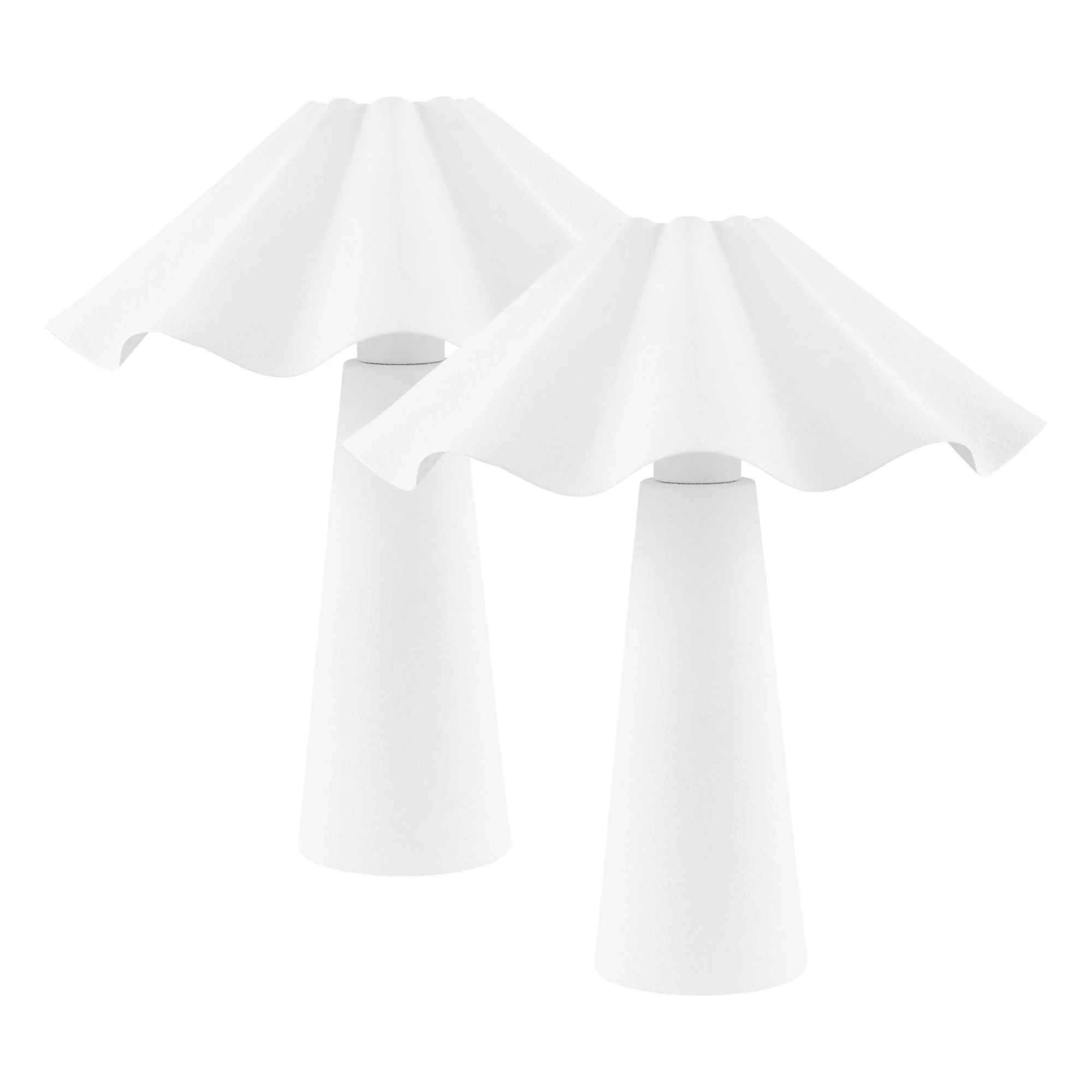 Zola Table Lamp White (Set of 2)